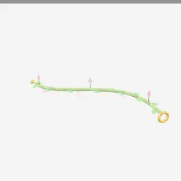 Fairy Lights Vine low-poly 3D model (14,228 tris)