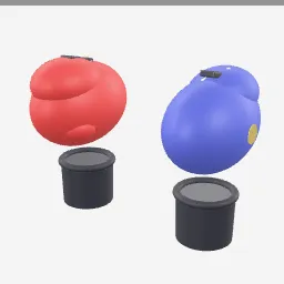 Boxing Gloves low-poly 3D model (10,576 tris)