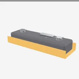 Sanding Block low-poly 3D model (1,352 tris)