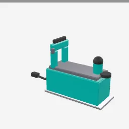 Hand Planer low-poly 3D model (2,704 tris)