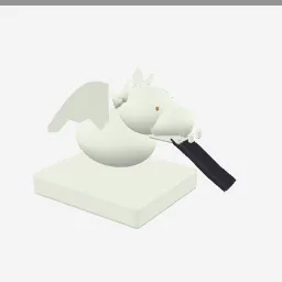 Gargoyle low-poly 3D model (3,692 tris)