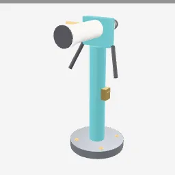 Pier Viewing Scope low-poly 3D model (1,788 tris)
