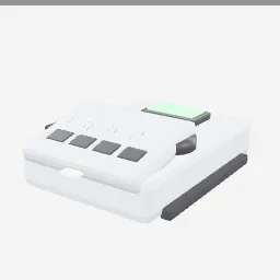 Label Maker low-poly 3D model (3,296 tris)