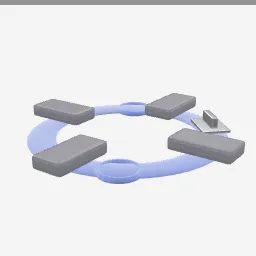 Weight Belt low-poly 3D model (3,656 tris)