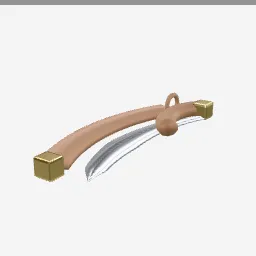 Kukri low-poly 3D model (1,492 tris)