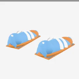 Climbing Shoe low-poly 3D model (8,200 tris)