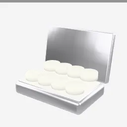 Mints Tin low-poly 3D model (1,672 tris)
