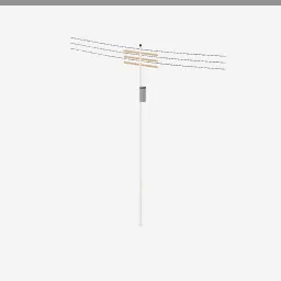 Utility Pole low-poly 3D model (7,328 tris)