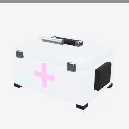 Nano Med Kit low-poly 3D model (1,868 tris)