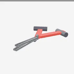 Pruning Shears low-poly 3D model (1,804 tris)