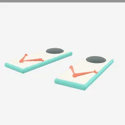 Flip Flop low-poly 3D model (7,816 tris)