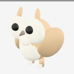 Barn Owl low-poly 3D model (6,408 tris)