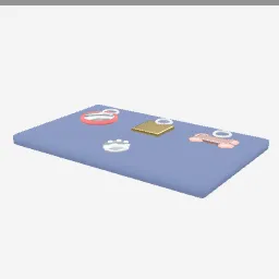 Pet Id Tags low-poly 3D model (6,832 tris)