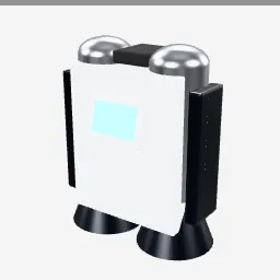 Jetpack low-poly 3D model (3,636 tris)