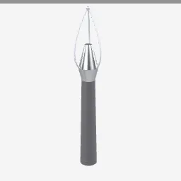 Whisk low-poly 3D model (4,228 tris)