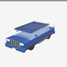 Luxury Suv low-poly 3D model (16,880 tris)