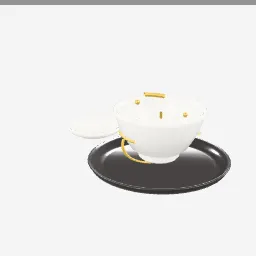Kintsugi Bowl low-poly 3D model (5,852 tris)