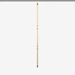 Bo Staff low-poly 3D model (3,124 tris)