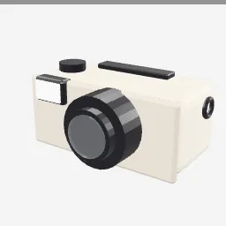 Instant Camera low-poly 3D model (1,984 tris)