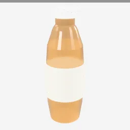 Shampoo Bottle low-poly 3D model (1,234 tris)