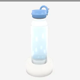 Pet Travel Waterer low-poly 3D model (2,052 tris)