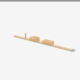 Tool Belt low-poly 3D model (3,060 tris)
