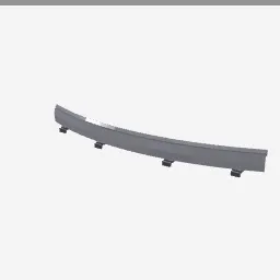 Hood Deflector low-poly 3D model (1,520 tris)