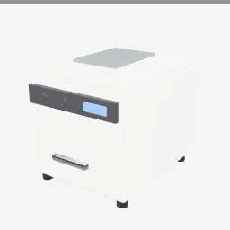 Countertop Ice Maker low-poly 3D model (2,028 tris)