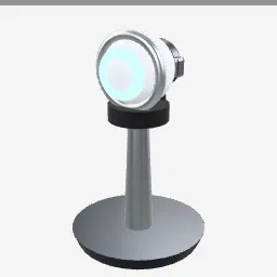 Cyber Eye low-poly 3D model (6,024 tris)