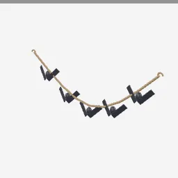 Bat Garland low-poly 3D model (4,988 tris)