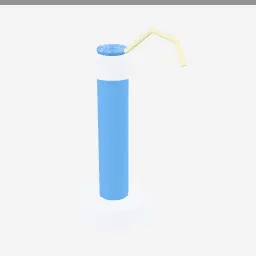 Pool Thermometer low-poly 3D model (1,264 tris)