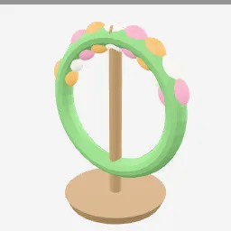 Festival Lei low-poly 3D model (8,928 tris)