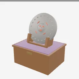 Aztec Calendar Stone low-poly 3D model (8,712 tris)