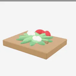 Mistletoe Kiss low-poly 3D model (15,792 tris)