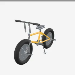 Bmx Bike low-poly 3D model (11,764 tris)