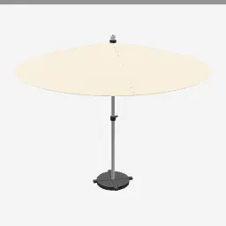 Patio Umbrella Large low-poly 3D model (2,668 tris)