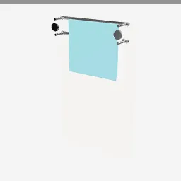 Towel Rack low-poly 3D model (4,136 tris)