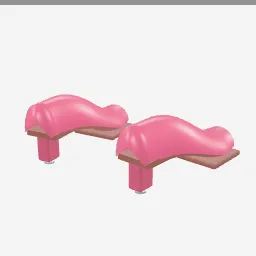 Heel Pump low-poly 3D model (4,080 tris)