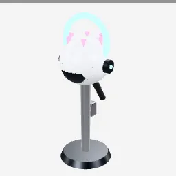 Neural Helmet low-poly 3D model (6,904 tris)