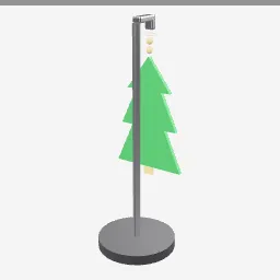 Air Freshener Tree low-poly 3D model (2,572 tris)