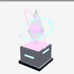 Alien Artifact low-poly 3D model (7,260 tris)