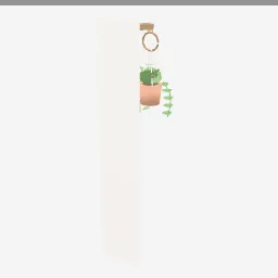 Macrame Plant Hanger low-poly 3D model (5,444 tris)