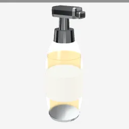 Soap Dispenser low-poly 3D model (1,218 tris)