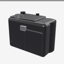 Battery Grip low-poly 3D model (1,272 tris)