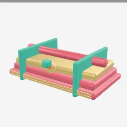 Obi Belt low-poly 3D model (2,776 tris)