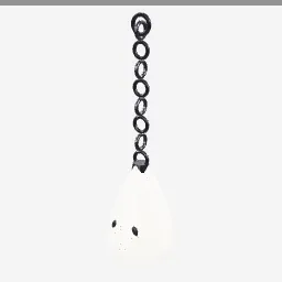 Ghost Lantern low-poly 3D model (6,952 tris)