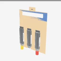 Super Glue low-poly 3D model (1,072 tris)