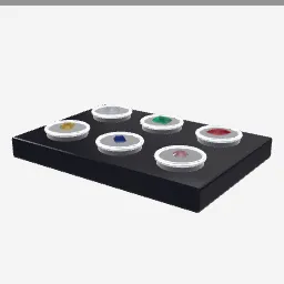 Gemstone Collection low-poly 3D model (6,198 tris)