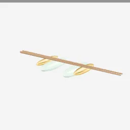 Chopsticks Rest low-poly 3D model (3,552 tris)