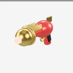 Retro Ray Gun low-poly 3D model (6,420 tris)